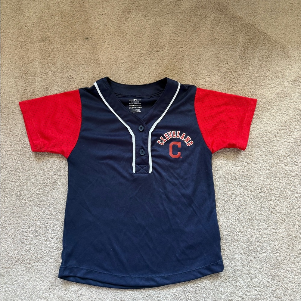 Kids Cleveland Baseball Shirt Size 4/5